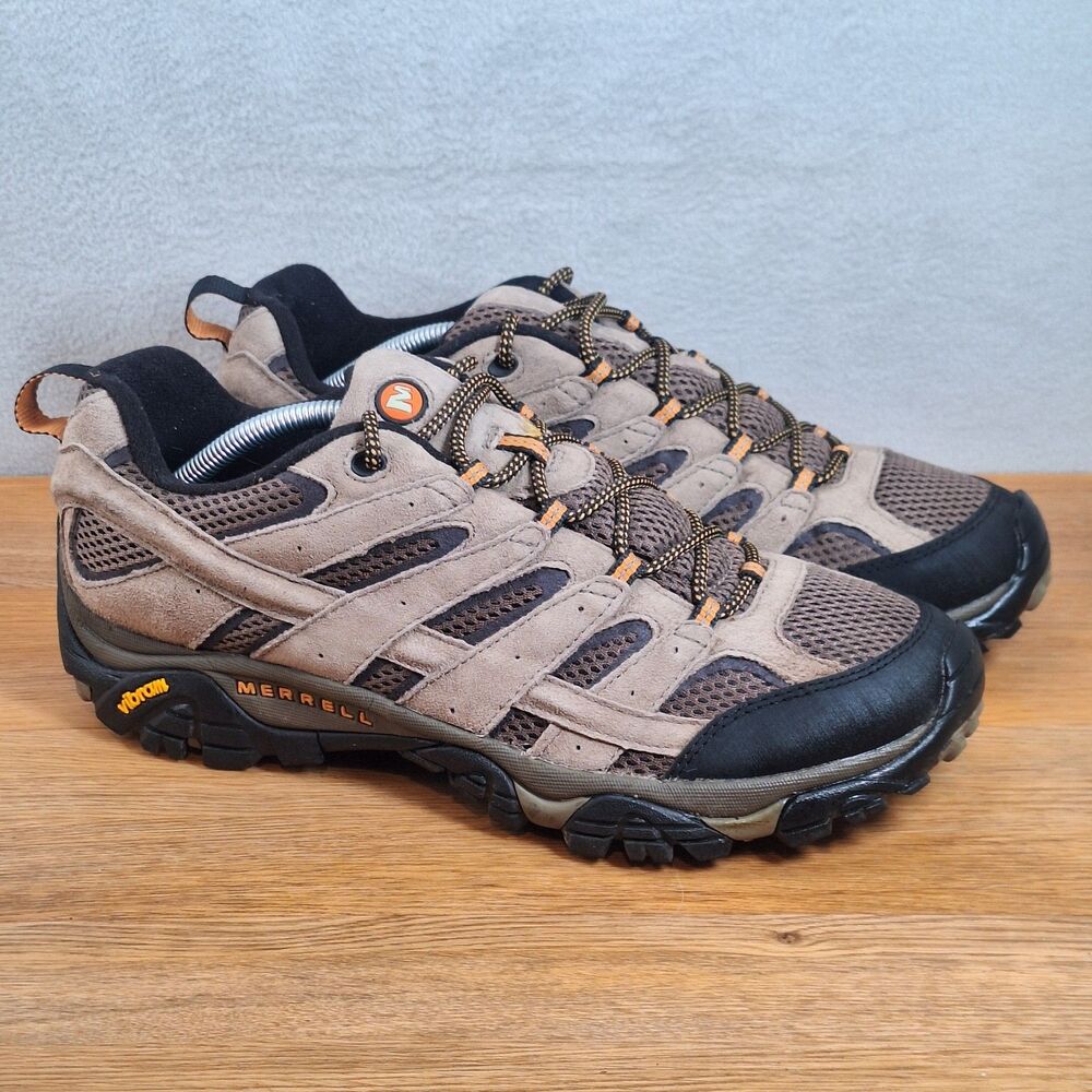 Merrell Moab 2 Men's 11.5 Hiking Shoes Brown Leather Casual Outdoor